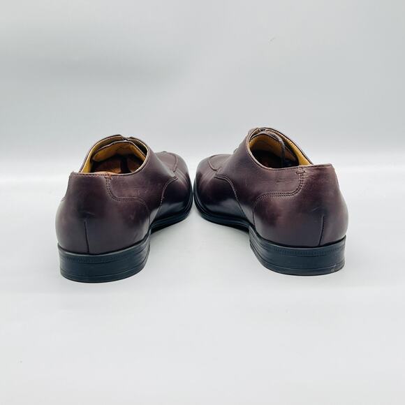 Cole Haan Shoes Mens 10 Brown Leather Derby Oxford Dress Square Toe Classic main image 7
